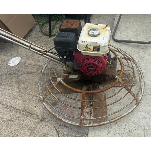 1422 - A CONCRETE POWER FLOAT  + VAT