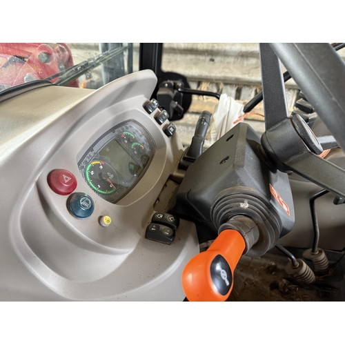 192 - 2018 CASE IH FARMHALL 85A TRACTOR 770 HOURS 85HP PO68DZE WITH MX U406 FORE END LOADER 770 HOURS ONE ... 