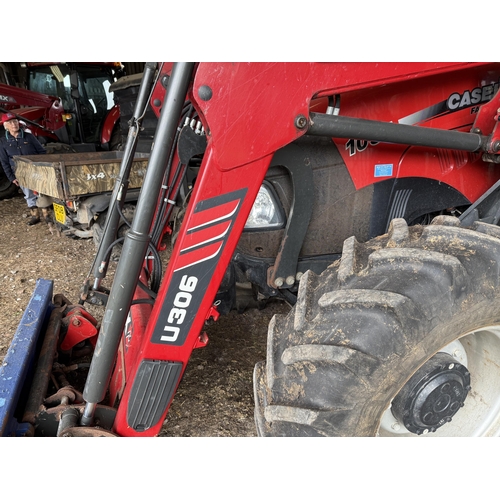 193 - 2014 CASE IH 4 WHEEL DRIVE TRACTOR WITH MX U306 FORE END LOADER 105HP 1872 HOURS AT TIME OF CATALOGE... 