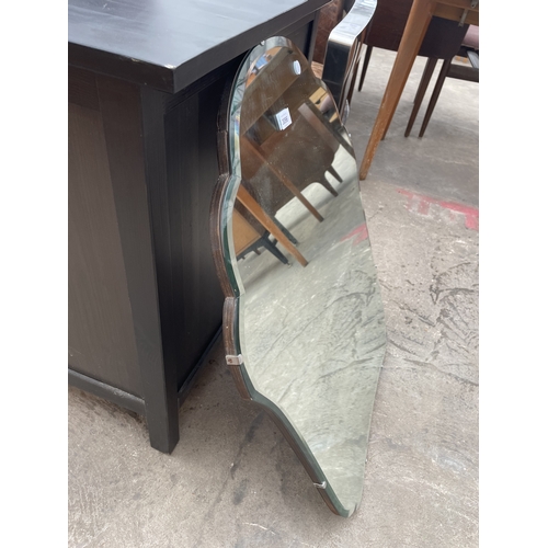 3096 - A BEVEL EDGE DRESSING TABLE MIRROR 30