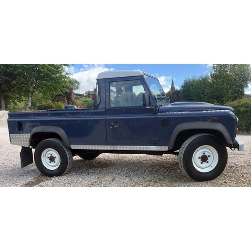 178 - LANDROVER DEFENDER 110 DIESEL PICK UP TD FIRST REG 30/10/12 SG62JPU APPROX 43629 MILES MOT 11/12/25 ... 