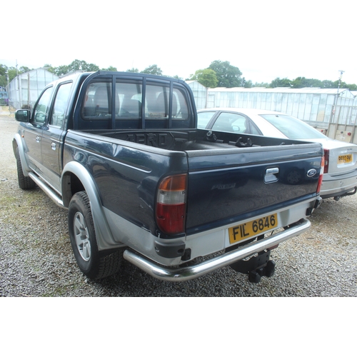 177 - FORD RANGER XLT THUNDER  PICK UP FIL6846 FIRST REG 28/05/04 MOT 27/03/26 APPROX 90000 MILES NO  VAT ... 