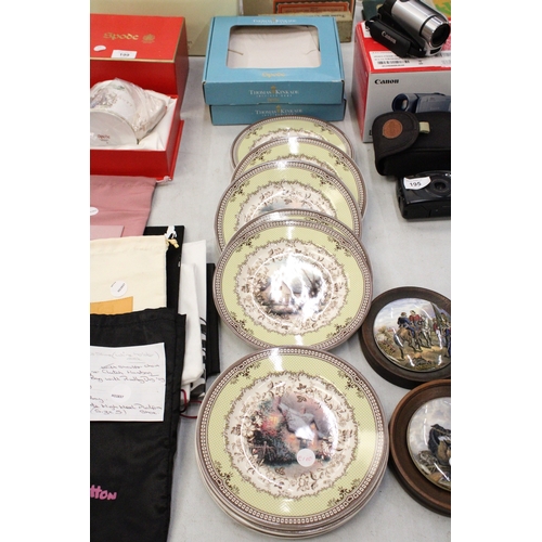 197 - TWO BOXED THOMAS KINKADE BY SPODE 8