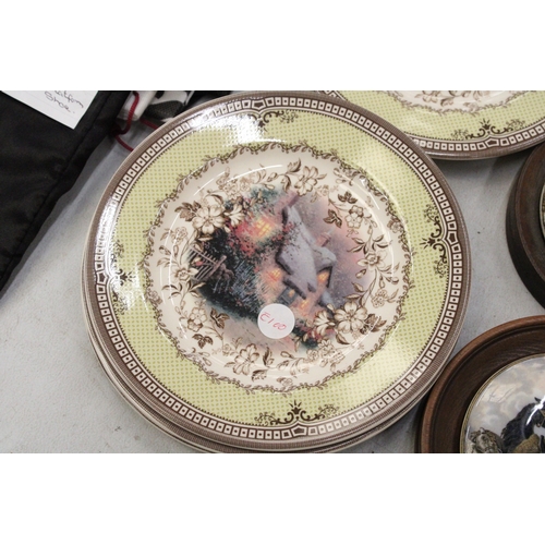 197 - TWO BOXED THOMAS KINKADE BY SPODE 8