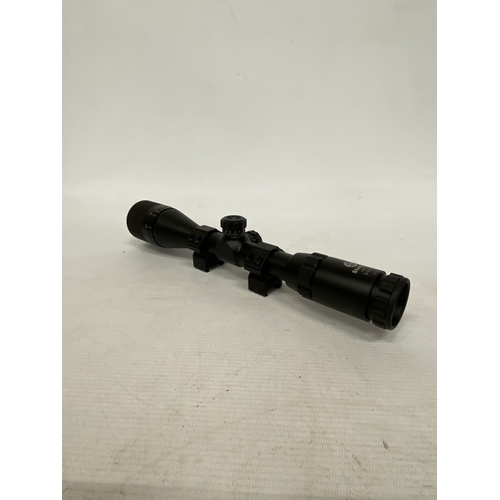 33 - A BOXED STOEGER AIRGUN ATAC S2 WITH DUAL STAGE NOISE REDUCTION SYSTEM, 4.16 X 40 MIL-DOT RETICLE SCO... 