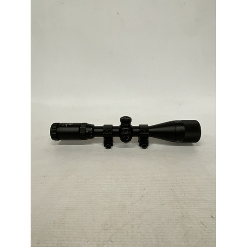 33 - A BOXED STOEGER AIRGUN ATAC S2 WITH DUAL STAGE NOISE REDUCTION SYSTEM, 4.16 X 40 MIL-DOT RETICLE SCO... 