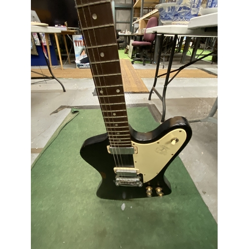 1 - A GIBSON FIREBIRD 2012 70'S TRIBUTE ELECTRIC GUITAR, MADE IN U S A, REG NO. 115721415
