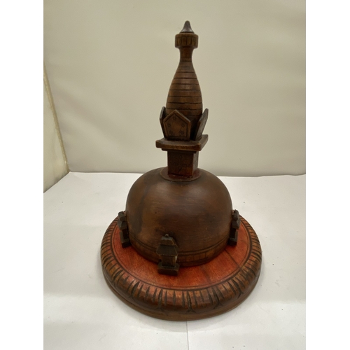 11 - AN INKWELL UNDER A NEPALESE TEMPLE