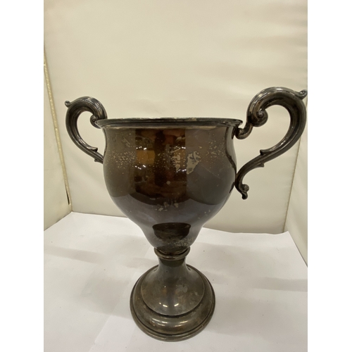 2 - A HALLMARKED LONDON SILVER TROPHY FROM BIRKDALE GOLF CLUB, 1931, WEIGHT 342g