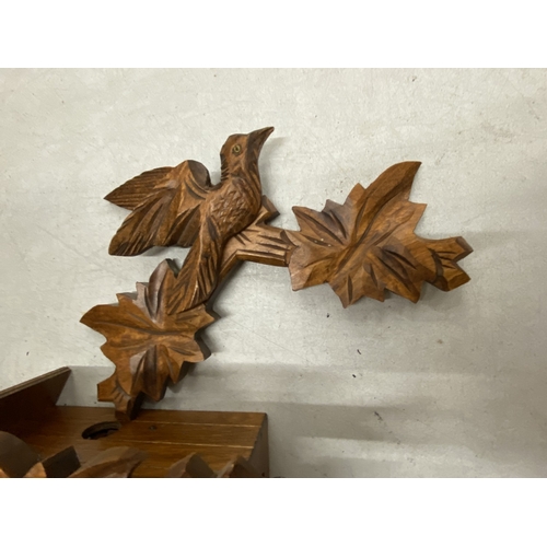 28 - A GERMAN BLACK FOREST CUCKOO CLOCK