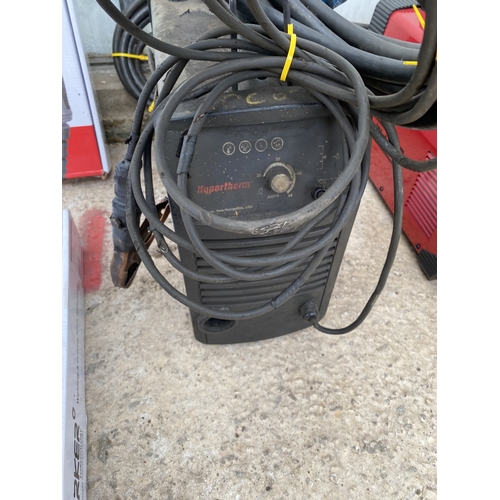 63 - A HYPERTHERM POWERMAX 45 PLASMA CUTTER NO VAT