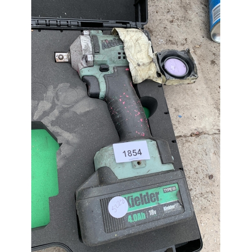 64 - A KIELDER IMPACT GUN WITH CHARGER AND CARRY CASE  NO VAT
