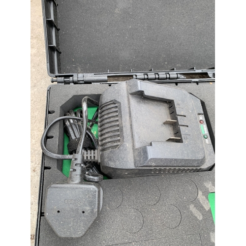 64 - A KIELDER IMPACT GUN WITH CHARGER AND CARRY CASE  NO VAT