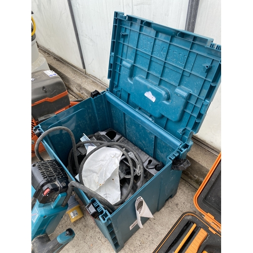 66 - A MAKITA ROUTER COMPLETE WITH CARRY CASE AND BELIEVED WORKING BUT NO WARRANTY GIVEN  NO VAT