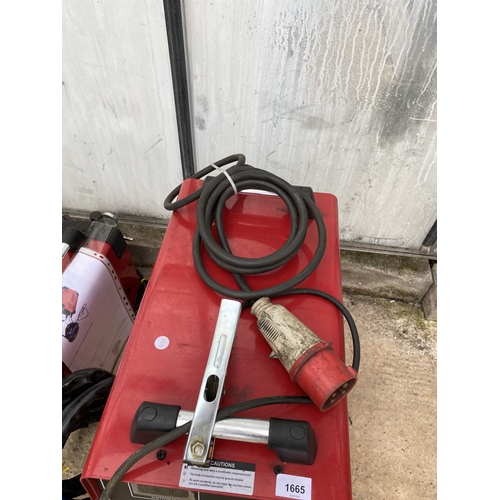 74 - A HYPERWELDING CUT-120 IGBT DC INVERTER PLASMA CUTTER BELIEVED WORKING BUT NO WARRANTY  NO VAT