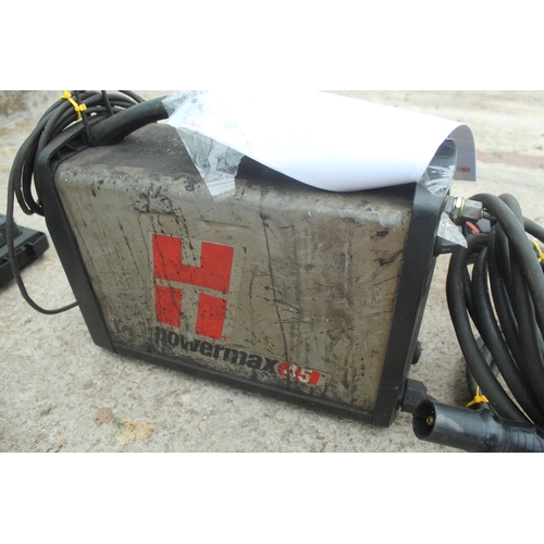63 - A HYPERTHERM POWERMAX 45 PLASMA CUTTER NO VAT