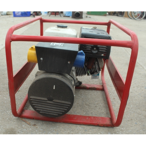 77 - A CLARKE GENERATOR IN WORKING ORDER  NO VAT