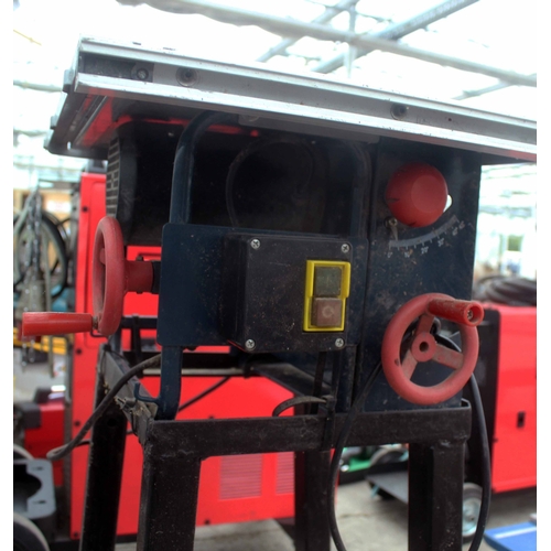 79 - A TABLE SAW ON STAND POWER CRAFT PBS 205/1000W  NO VAT