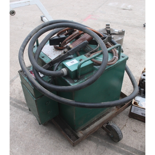 86 - AN OXFORD RT 140 ELECTRIC OIL COOLED ARC WELDER  NO VAT