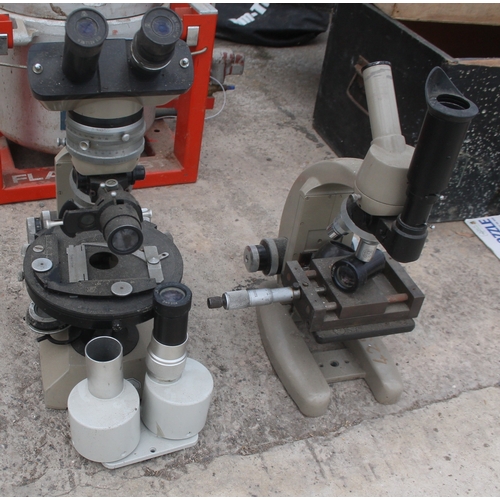 94 - 2 MICROSCOPES  NO VAT