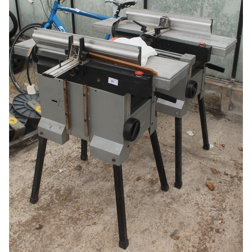 41 - 2 ELU PLANER/THICKNESSER (1 WORKING AND 1 FOR SPARES