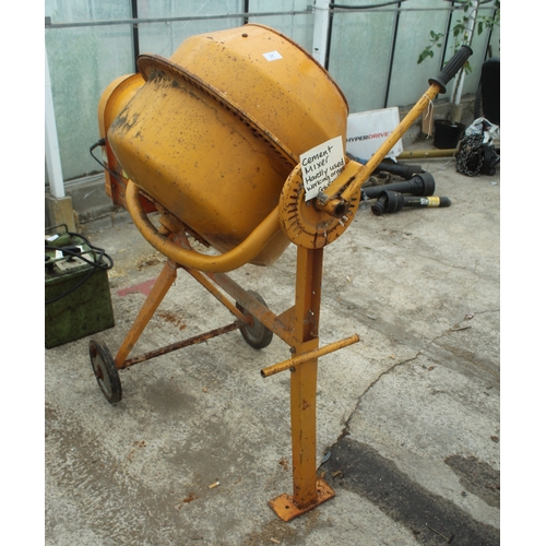 37 - A CEMENT MIXER IN WORKING ORDER  NO VAT