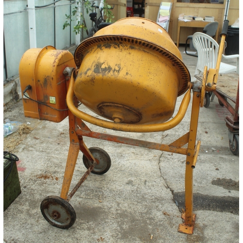 37 - A CEMENT MIXER IN WORKING ORDER  NO VAT