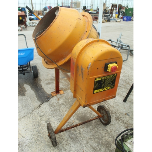 37 - A CEMENT MIXER IN WORKING ORDER  NO VAT