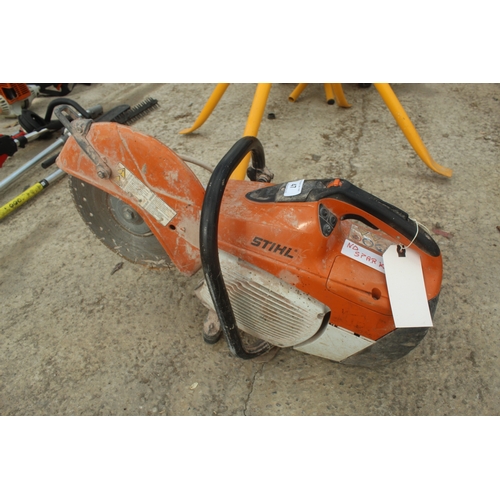 47 - STIHL DISC CUTTER  NO VAT  NEEDS ATTENTION NO SPARK