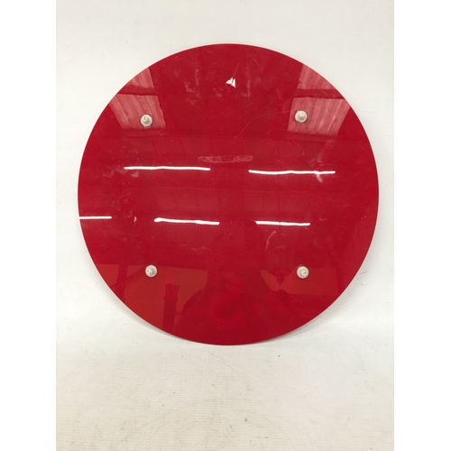 27 - A B. S. A. WALL SIGN, DIAMETER 43CM