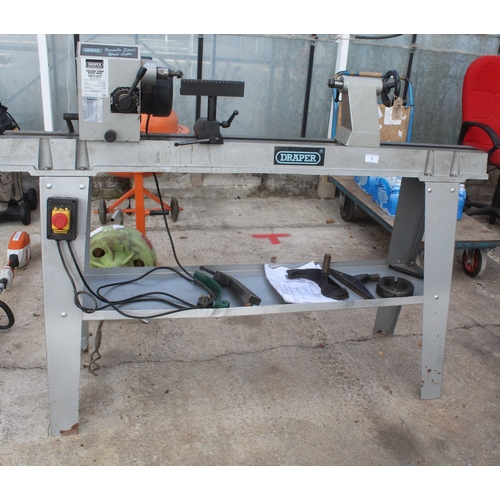 1 - A DRAPER WOOD LATHE IN WORKING ORDER  NO VAT