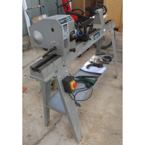 1 - A DRAPER WOOD LATHE IN WORKING ORDER  NO VAT