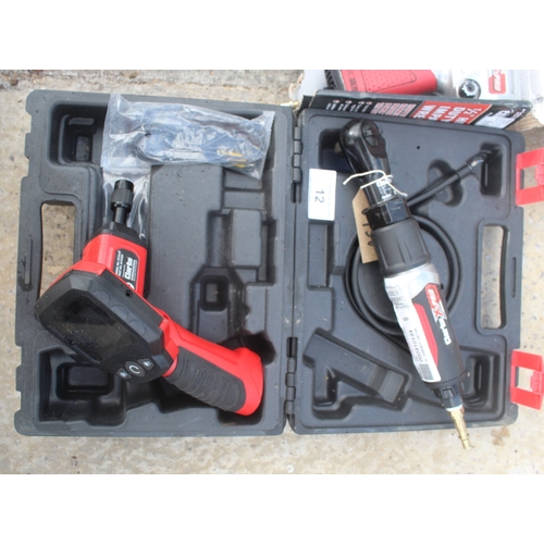 12 - CLARKE AIR TOOLS, CAMERA  NO VAT