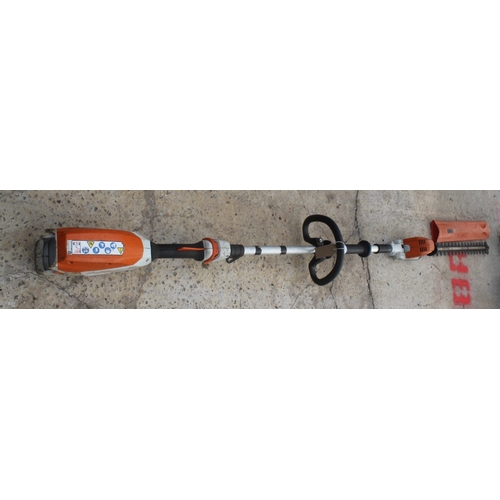 5 - A STIHL HLA66 HEDGE CUTTER  NO VAT