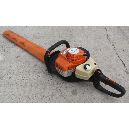 50 - A STIHL HS82RC HEDGE CUTTER IN GOOD WORKING ORDER  NO VAT