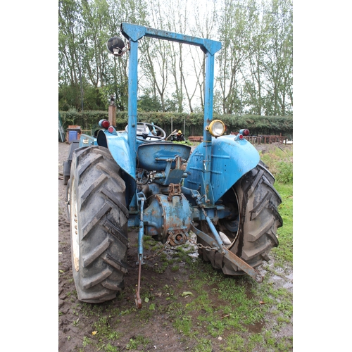 A FORD 3000 WITH MIL MASTER MARK II LOADER RECENT OVERHAUL NO VAT