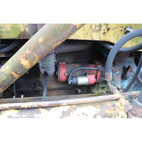 FORDSON SUPER MAJOR TRACTOR WITH WHITLOCK FRONT LOADER & REAR BACK HOE ...