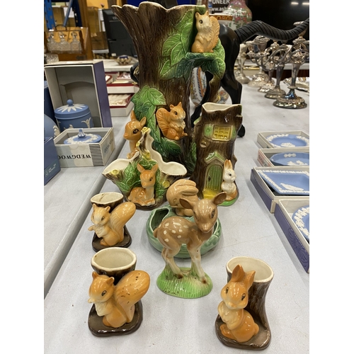 115 - A COLLECTION OF VINTAGE WITHERNSEA EASTGATE AND HORSEA POTTERY