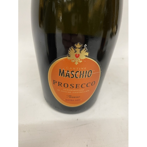 344 - THREE 75CL BOTTLES TO INCLUDE A BERINGER SPARKLING ZINFANDEL ROSE, A MASHIO PROSECCO AND A VINTAGE G... 