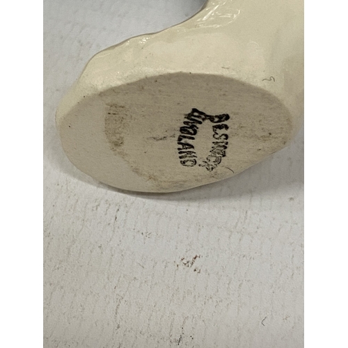 1011 - TWO BESWICK DOGS - A JACK RUSSELL AND AN OLD ENGLISH SHEEPDOG