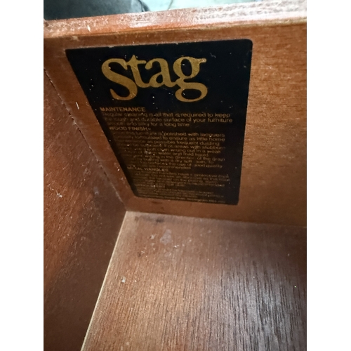 2626 - A STAG MINSTREL TELEPHONE TABLE/SEAT