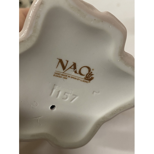 1034 - TWO NAO FIGURINES 