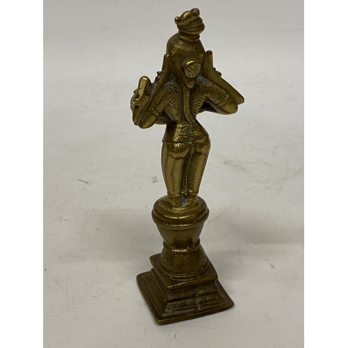 192A - A BRONZE GOD HOLDING A DISH