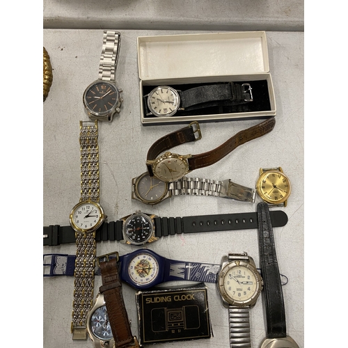 220 - A QUANTITY OF WRISTWATCHES TO INCLUDE, SEKONDA, INGERSOLL, ETC