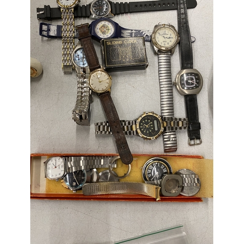 220 - A QUANTITY OF WRISTWATCHES TO INCLUDE, SEKONDA, INGERSOLL, ETC