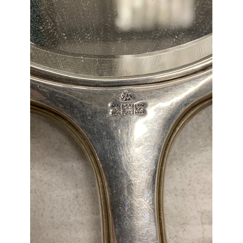 20A - A HALLMARKED SILVER DRESSING TABLE SET