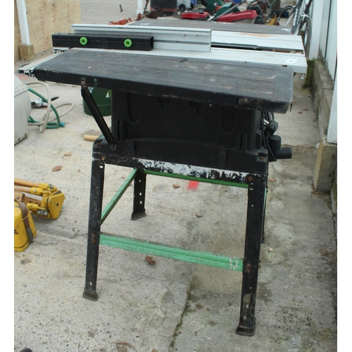 AN EVOLUTION PRO-JECT TABLE SAW NO VAT