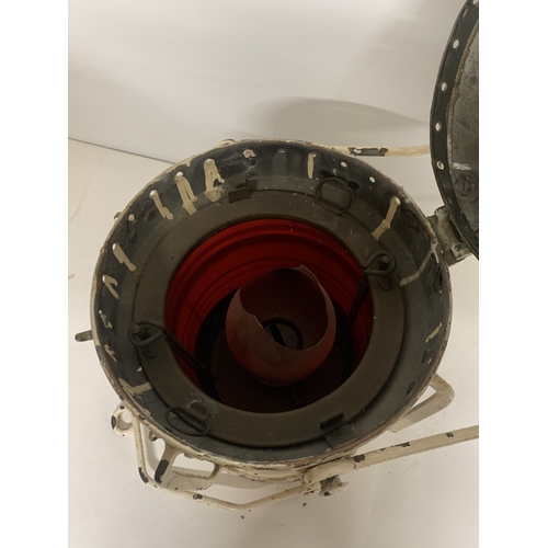 316 - A VINTAGE LANTERN SEAHORSE GB TRADE MARK 5576 HEIGHT 65CM (INCLUDING HANDLE) WIDTH 30CM