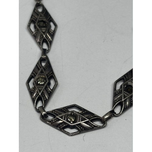 681 - FOUR SILVER BRACELETS GROSS WEIGHT 16.65 GRAMS