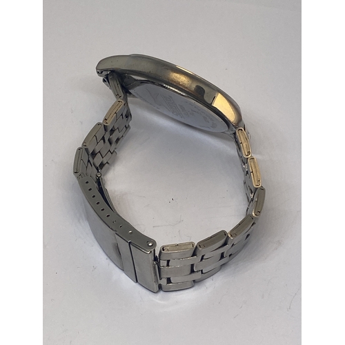 699 - A SLAZENGER WRIST WATCH SEEN WORKING BUT NO WARRANTY